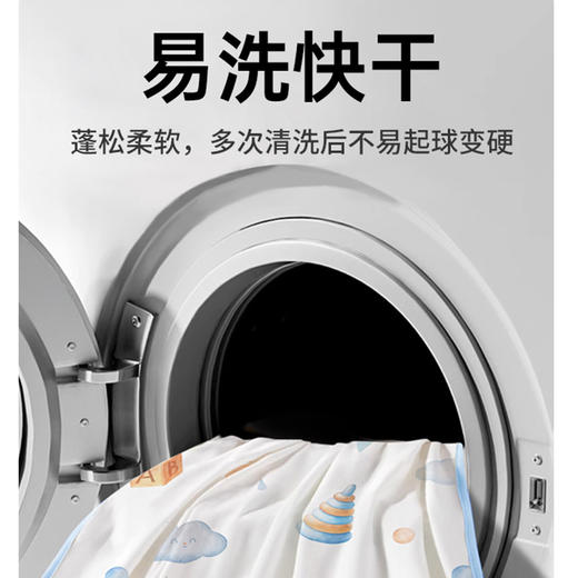 贝彤针织棉抱被方块小熊单层款Cb2149蓝色/Cb2150粉色90*90cm 商品图13