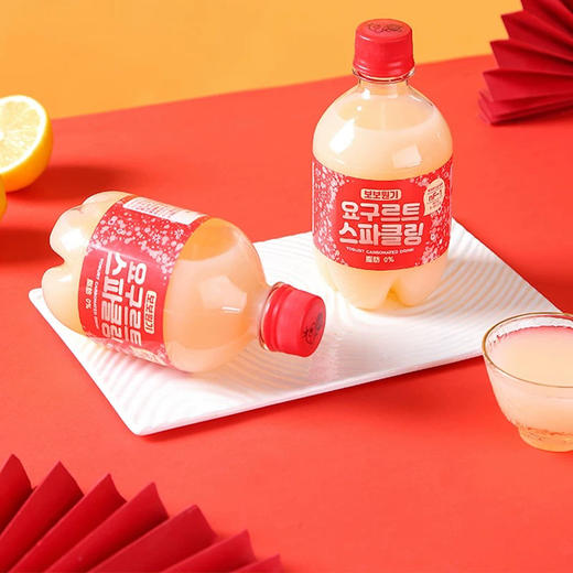 啵啵元气乳酸菌碳酸饮料380ml 商品图1