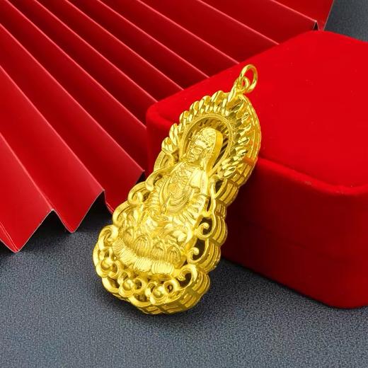 火焰观音吊坠（合金）送黑色挂绳 商品图0