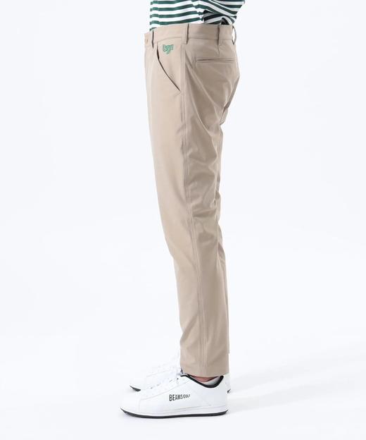 BEAMS 高尔夫 男士经典款 修身直筒斜纹布长裤 商品图2