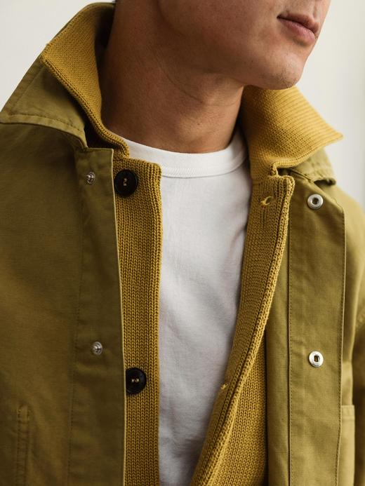 Fortela 橄榄绿四袋工装夹克 商品图1