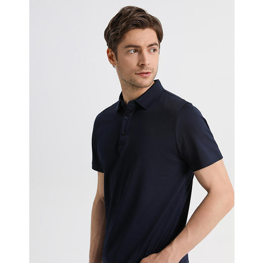 YvesFigarau伊夫·费嘉罗休闲翻领短袖T恤990879 商品图3