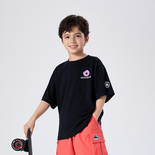 CONVERSE 夏 大童小童 儿童童装T恤 CNVN-TE-H514 商品图4
