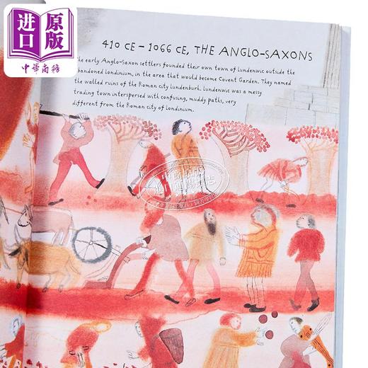 【中商原版】伦敦 插画家劳拉 卡琳 英文原版 Laura Carlins London 伦敦人文 精美插图 商品图2