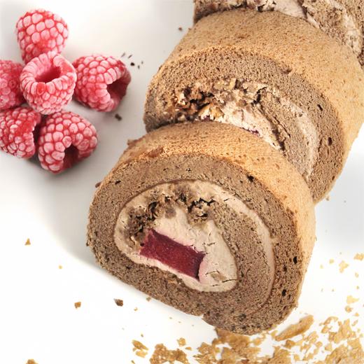 烤爱·新品·蛋糕卷系列·灵感覆盆子卷·巧克力奶油覆盆子冻夹心·下午茶 全国配送（偏远地区除外） 商品图7