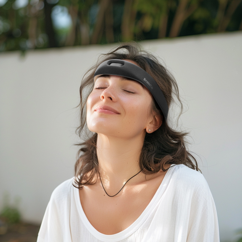 OxyZen仰憩智能头戴 冥想舒压脑电检测助眠缓解压力