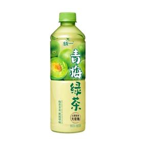 统一 青梅绿茶饮料 500ml/瓶