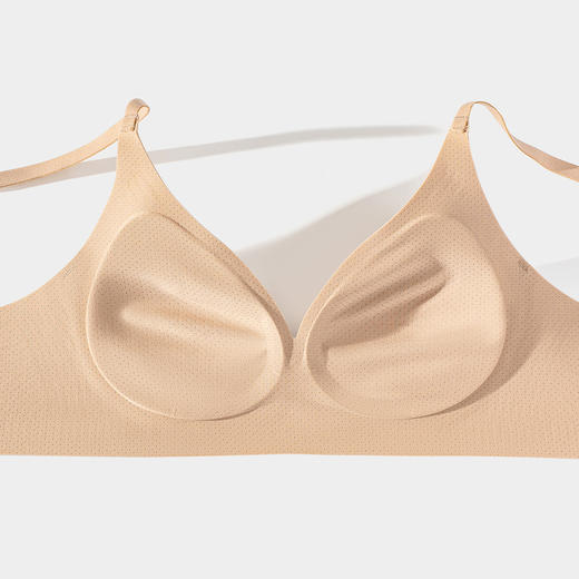 连绵· 光面冰皮一字扣女士文胸9598（AB） 商品图6