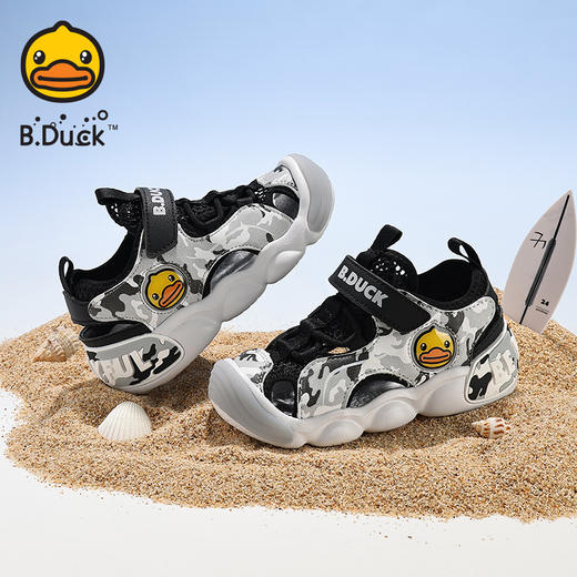 B.Duck小黄鸭童鞋夏季常规凉鞋24-30 B2686861 商品图3