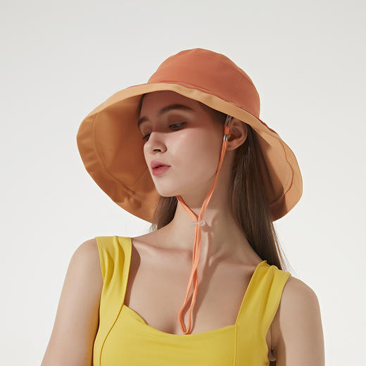 夏季新款女士渔夫帽 户外可折叠遮阳遮脸防晒帽 商品图2