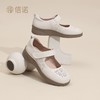信诺真皮闰月妈妈鞋子2025新款夏季软底舒适女鞋轻便透气中年凉鞋5C5025-011 商品缩略图9