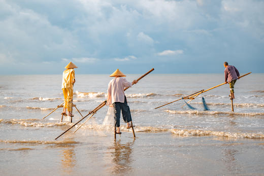 【广西】高跷捕鱼•京族虾灯3天摄影 商品图7