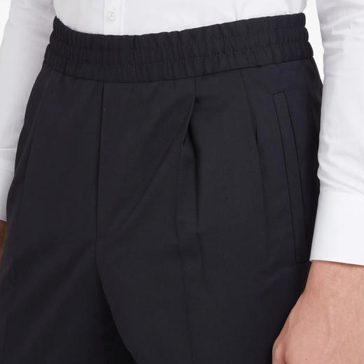 ZEGNA 杰尼亚 男士羊毛休闲运动裤 蓝色 9ZF061A9 73GCC2 商品图3