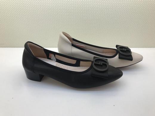 豪行时尚休闲真皮浅口女单工装鞋22367881 商品图0