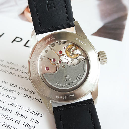 【95新】BLANCPAIN 宝珀五十噚系列5000-1110-B52A自动机械机芯43MM（男款）现售价：35300！280925JJ09 商品图7
