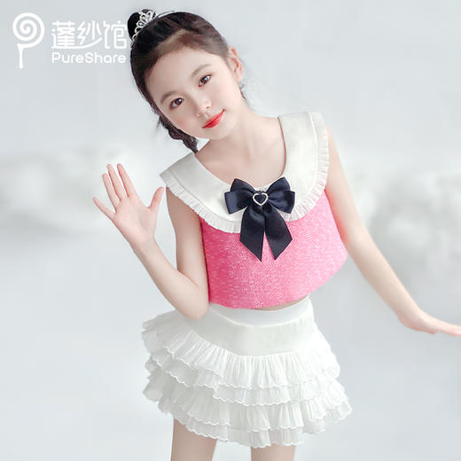 甜梦呢背心   雪莲裙裤 商品图3