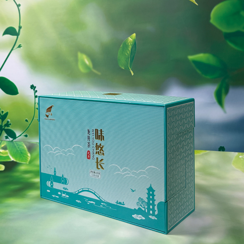 味悠长龙井茶龙虎