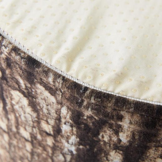 低反弹凳子沙发脚垫可爱高凳矮凳懒人凳 木桩花纹高凳 商品图2