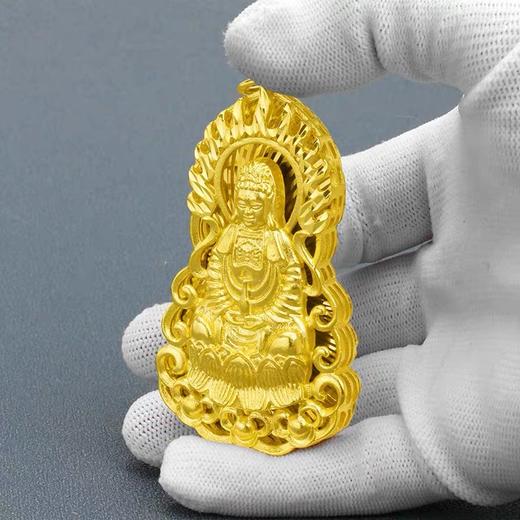 火焰观音吊坠（合金）送黑色挂绳 商品图1