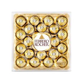 费列罗FERRERO ROCHER 榛果威化巧克力制品 300g(24粒装)/盒
