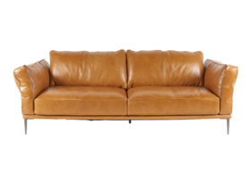 懂窝 | 埃尔温 三人皮沙发 Erwin Leather Sofa