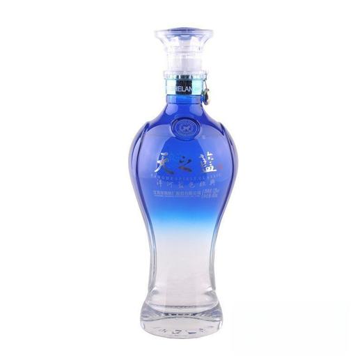 洋河天之蓝 52度白酒（绵柔浓香型）480ml 商品图0