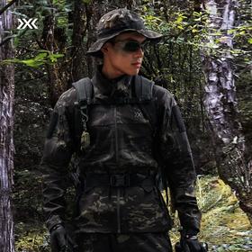 X-BIONIC战神MC潜行长裤夹克正版黑迷彩防风拒水弹力耐磨户外运动24998N