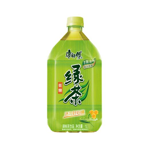 康师傅 低糖绿茶调味茶饮品 1l/瓶 商品图0