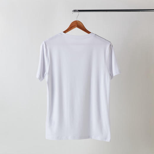 速干T恤 V领圆领无痕款 速干T恤 V领白色 L 商品图2