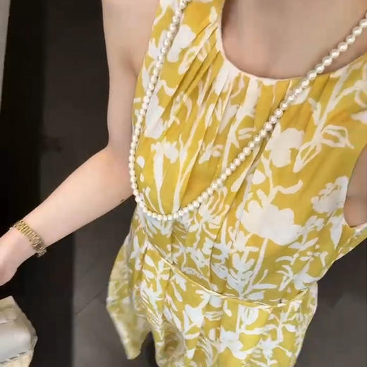 【现货】良木礼印花连衣裙(7891) 商品图0