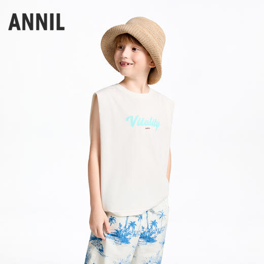 【实体店同款】男童圆领背心夏季新款安奈儿童装AB522648 商品图1