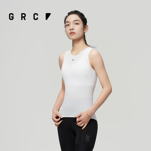 GRC桀骜无尽新款春夏BLACK LABEL黑标快干透气排汗衫骑行服打底女 商品图4