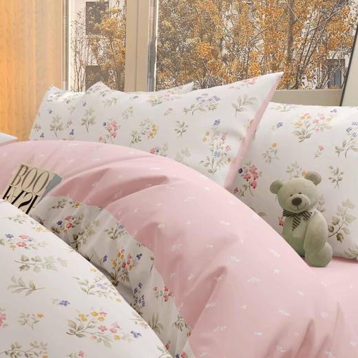 【多样屋专柜】多样屋花涧-全棉四件套春夏轻薄透气/200*230cm 商品图1