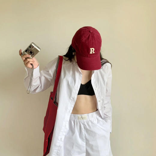 Mr.evil时尚R标棒球帽 7色可选 男女同款 户外遮阳帽 商品图2