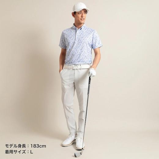 CALLAWAY GOLF 高尔夫 男士 小花卉印花 凉爽短袖衬衫 商品图5