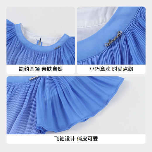 【实体店同款】女童连衣裙夏季新款安奈儿童装AG523628 商品图4