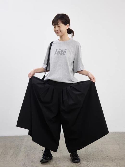步履不停/5B18123C/印花廓形T恤 商品图3
