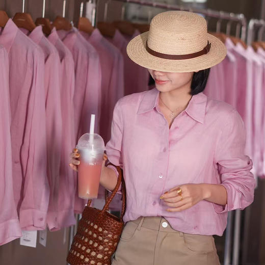 【部分现货】良木礼夏季苎麻衬衫（250104） 商品图4