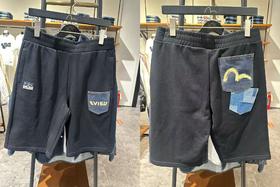 EVISU 男 短裤 2ESHTM5ST1182XXBLKX