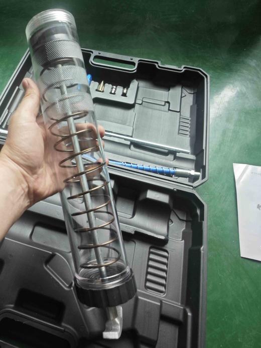 【货号02914】锂电黄油枪喷嘴配件加长杆软管黄油枪配件箱子带油管 商品图1