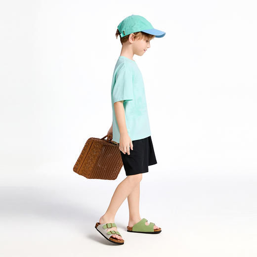 【实体店同款】男童圆领短袖针织衫夏季新款安奈儿童装AB521644 商品图6