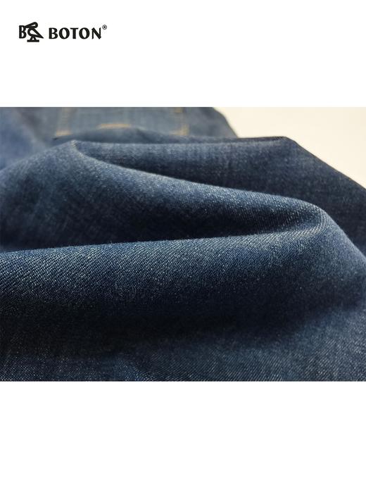 【第2件半价！尾货清仓不退换】波顿女士弹力七分牛仔裤LF523215 商品图3