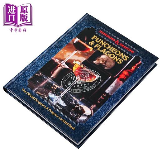 【中商原版】骰子与酒杯 龙与地下城 官方鸡尾酒书 英文原版 Puncheons and Flagons Andrew Wheeler Official Dungeons 商品图1