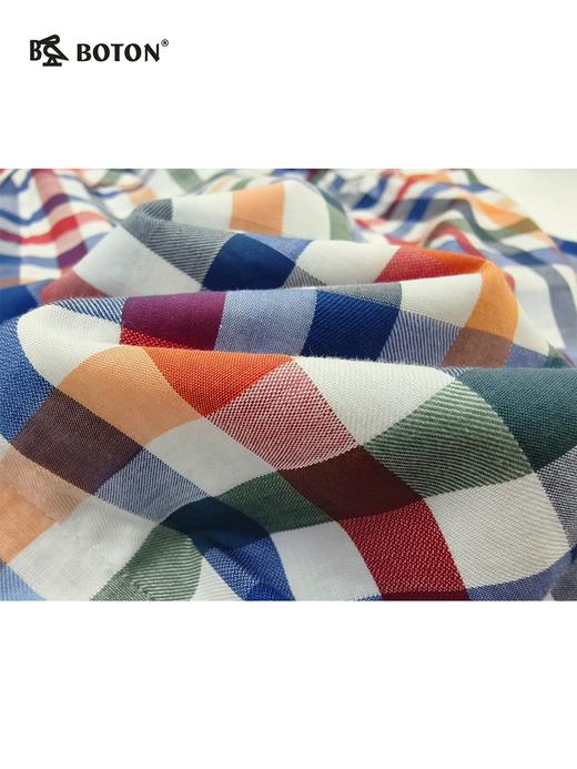 【第2件半价！尾货清仓不退换】波顿女士休闲短袖衬衫LS750216 商品图2