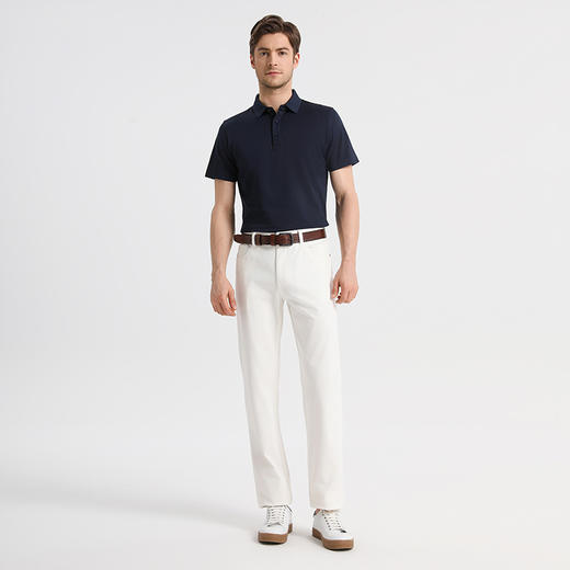 YvesFigarau伊夫·费嘉罗休闲翻领短袖T恤990879 商品图1