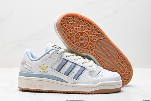 阿迪达斯ADIDAS FORUM LOW CL三叶草经典复古低帮休闲运动板鞋ID0990男女鞋 商品图4