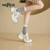 Safiya/索菲娅2025透气网面烫钻时尚百搭厚底休闲增高老爹鞋 SFD3112423 商品缩略图6