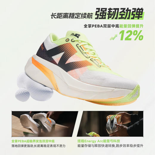 NEW BALANCE/NB FuelCell SuperComp Elite V4 男女款情侣竞速透气碳板马拉松运动跑步鞋 商品图2