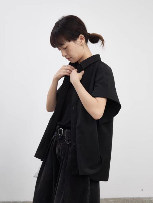 步履不停/5B11242C/飞袖翻领衬衫 商品图3