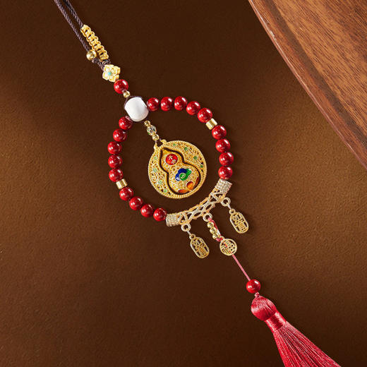 大英博物馆 东方梦境系列 福禄平安国风包包挂饰 车内挂件 商品图1